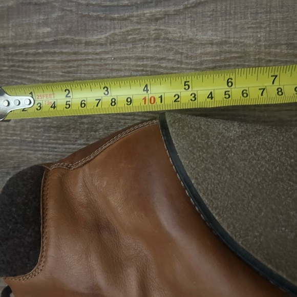 Town Shoes size 7.5 excellent condition made in Portugal beautiful wedge boots - Picture 8 of 12